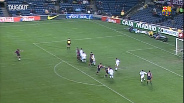 Pep Guardiola's late winner free-kick vs Valladolid